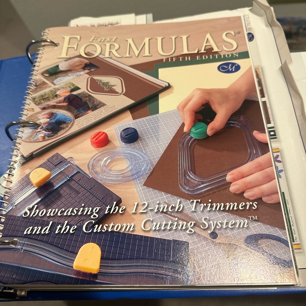 Creative Memories Fast Formulas 5th Edition Scrapbooking Idea Book & Binder